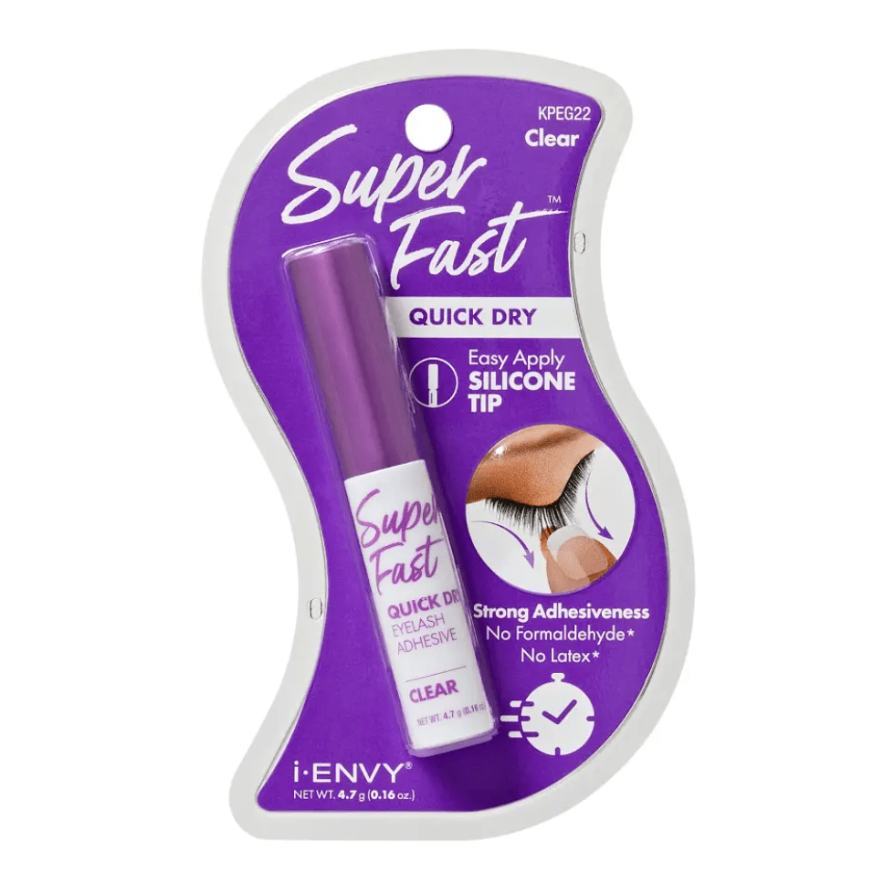 Kiss Super Strong Waterproof Clear Lash Glue – 4.8g - Beauty Exchange Beauty Supply