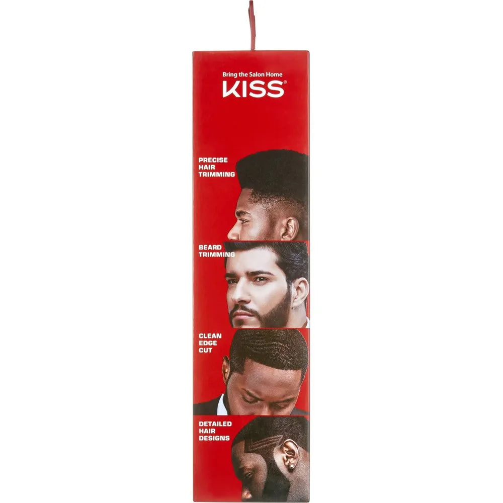 KISS USA Precision Blade Cordless USB Hair Trimmer Clipper – 8 - Piece Set, Waterproof & Rechargeable for Men - Beauty Exchange Beauty Supply