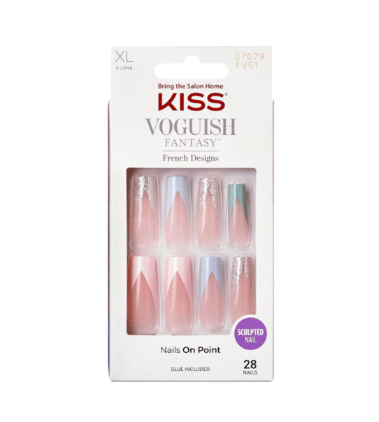 KISS Voguish Fantasy Nails Fashspiration – 28 Count - Beauty Exchange Beauty Supply