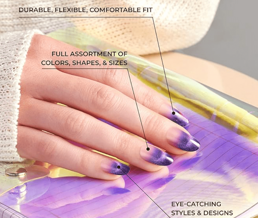 KISS Voguish Fantasy Nails Fashspiration – 28 Count - Beauty Exchange Beauty Supply