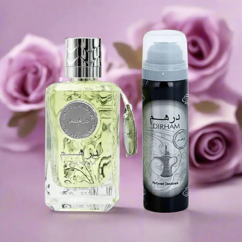 Ard Al Zaafaran Dirham EDP 3.4oz + Deo 50ml – Unisex
