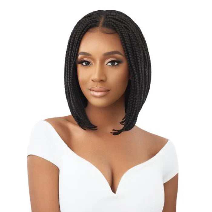 Outre 4x4 Lace Front Box Braid Bob Wig - 12"