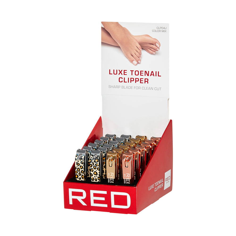 Red Toenail Clipper – Assorted 24 PCS