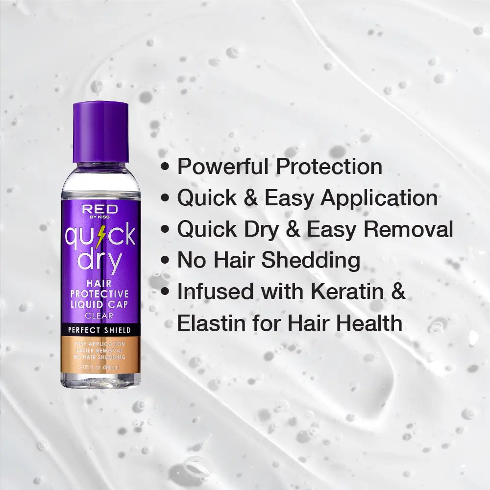 Red by Kiss Quick Dry Hair Protective Liquid Cap