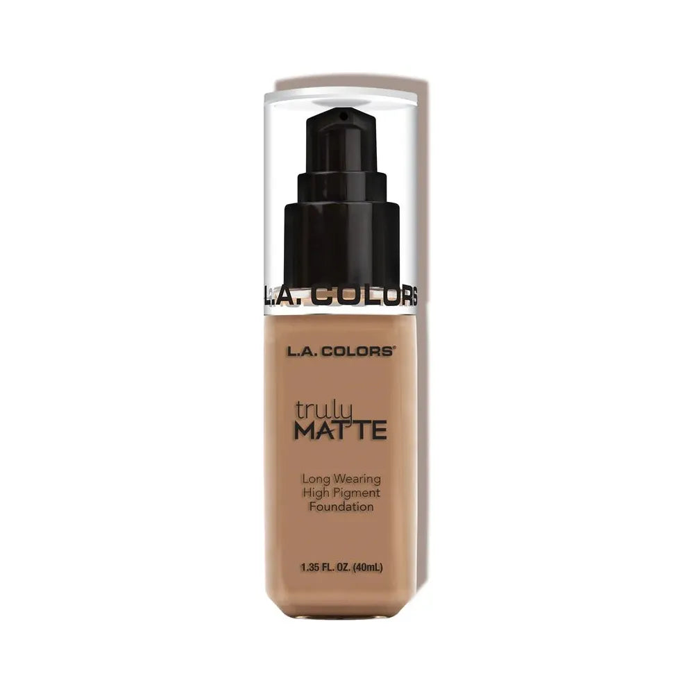 L.A. Colors Truly Matte Foundation – Flawless Matte Finish | Multiple Shades - Beauty Exchange Beauty Supply