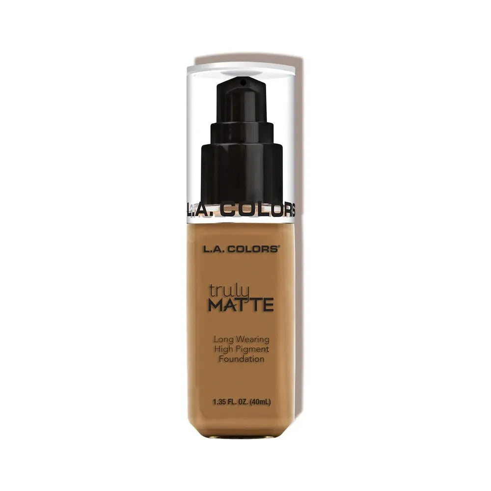 L.A. Colors Truly Matte Foundation – Flawless Matte Finish | Multiple Shades - Beauty Exchange Beauty Supply