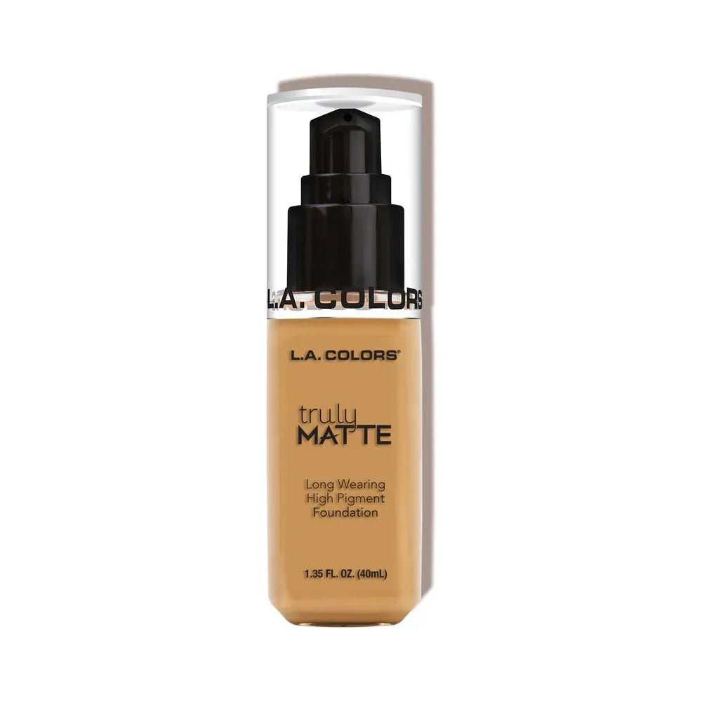 L.A. Colors Truly Matte Foundation – Flawless Matte Finish | Multiple Shades - Beauty Exchange Beauty Supply