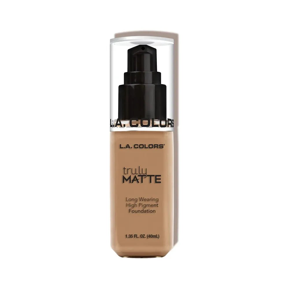 L.A. Colors Truly Matte Foundation – Flawless Matte Finish | Multiple Shades - Beauty Exchange Beauty Supply