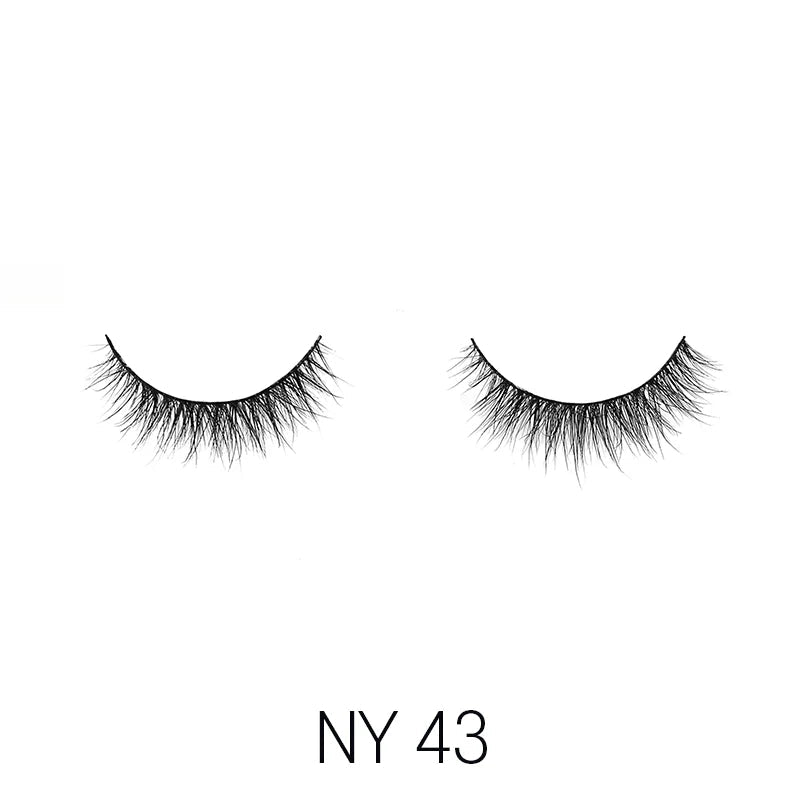 Laflare 3D Mink Lashes – Styles 41 to 70 | 100% Real Mink Hair, Soft Volume, Multi - Dimensional Glam, Reusable Luxury Lashes - Beauty Exchange Beauty Supply