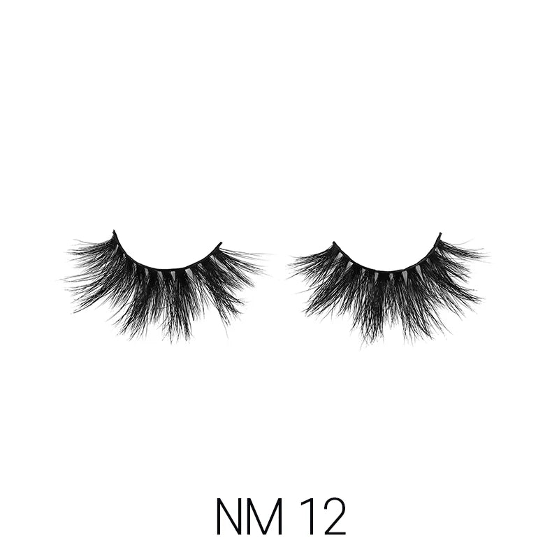 Laflare 3D NY Mink Max Volume Lashes – Styles 11 to 28 | 25mm, 100% Real Mink Hair, Bold, Lightweight & Reusable - Beauty Exchange Beauty Supply