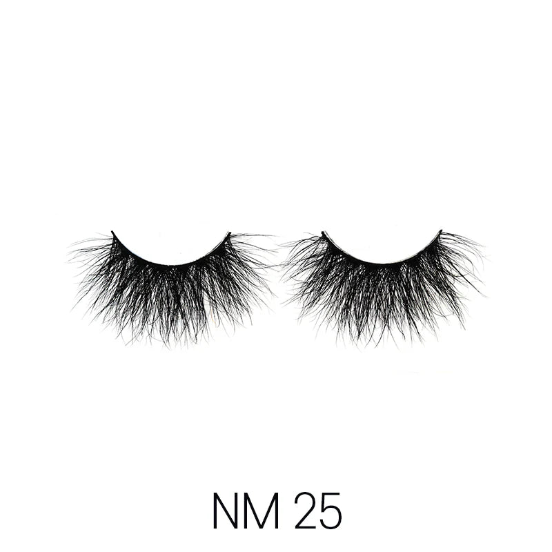 Laflare 3D NY Mink Max Volume Lashes – Styles 11 to 28 | 25mm, 100% Real Mink Hair, Bold, Lightweight & Reusable - Beauty Exchange Beauty Supply