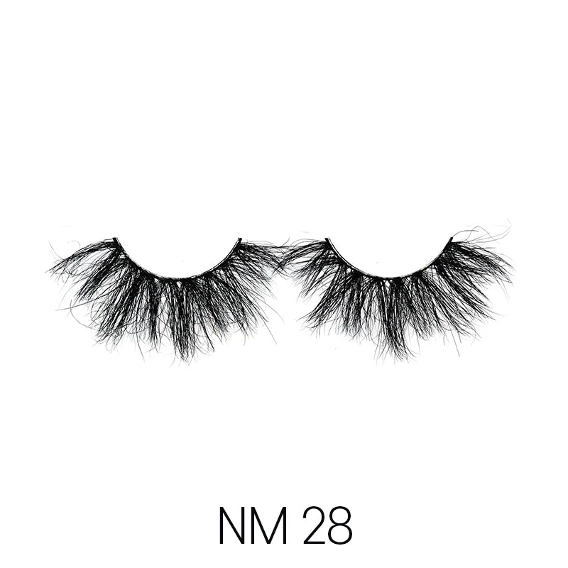 Laflare 3D NY Mink Max Volume Lashes – Styles 11 to 28 | 25mm, 100% Real Mink Hair, Bold, Lightweight & Reusable - Beauty Exchange Beauty Supply