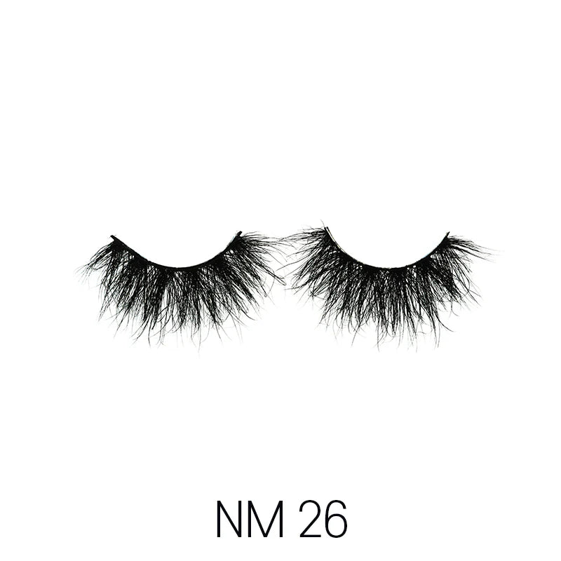 Laflare 3D NY Mink Max Volume Lashes – Styles 11 to 28 | 25mm, 100% Real Mink Hair, Bold, Lightweight & Reusable - Beauty Exchange Beauty Supply