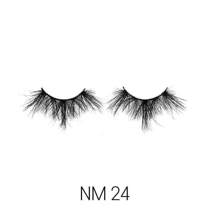 Laflare 3D NY Mink Max Volume Lashes – Styles 11 to 28 | 25mm, 100% Real Mink Hair, Bold, Lightweight & Reusable - Beauty Exchange Beauty Supply