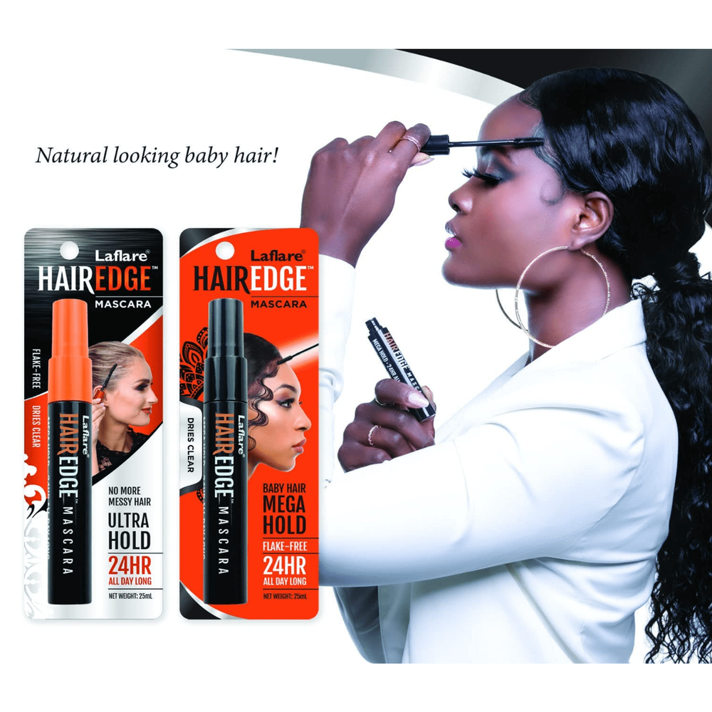 Laflare HAIREDGE Mascara Clear Edge Control Gel – 25ml - Beauty Exchange Beauty Supply