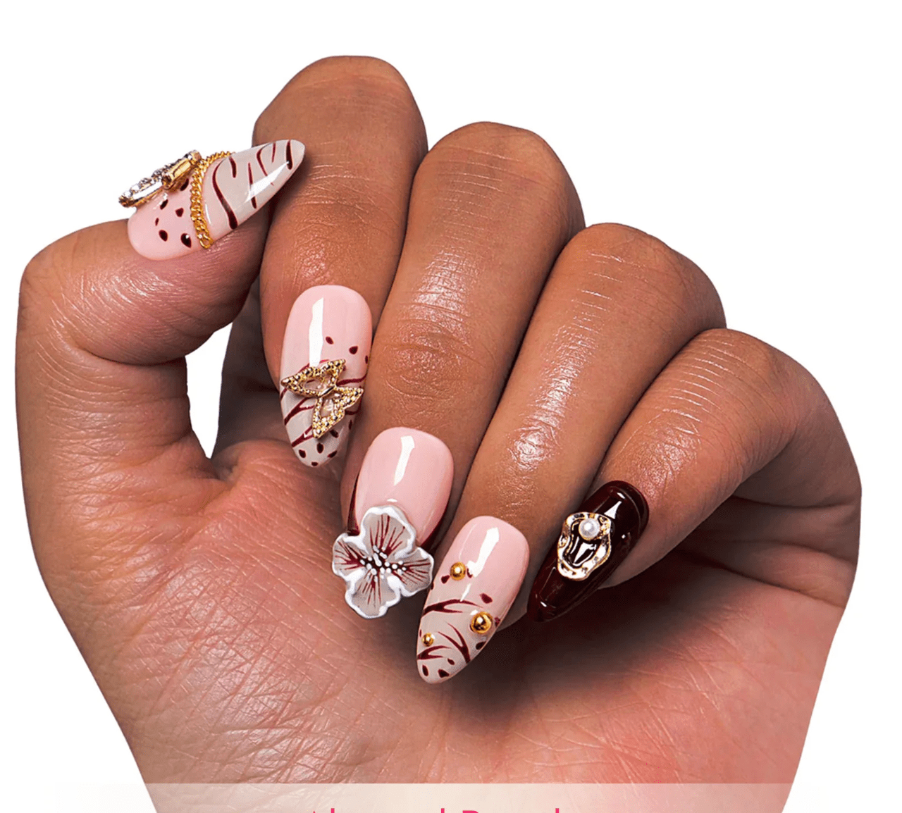 Laflare Handmade Nails – Almond - Beauty Exchange Beauty Supply