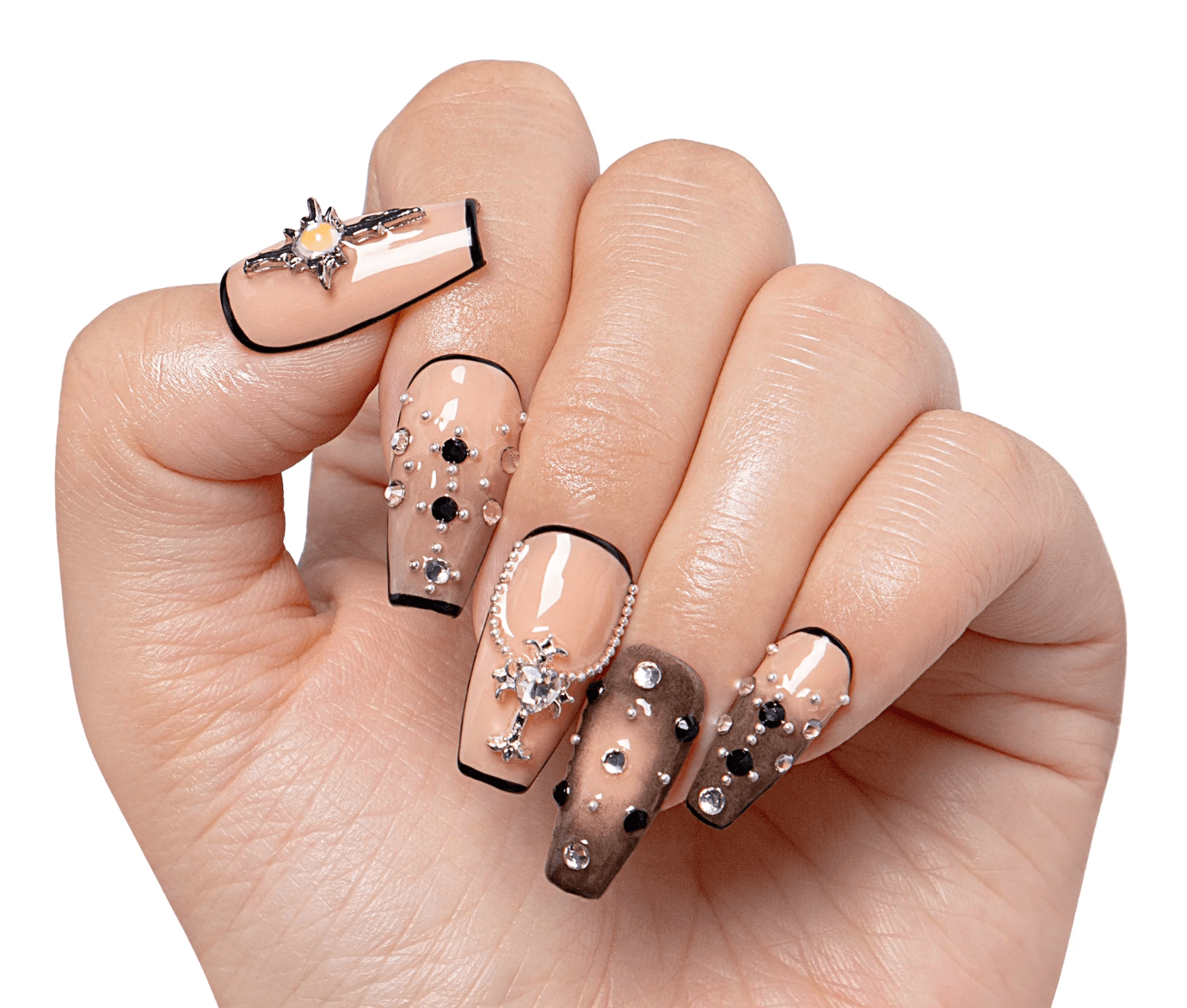 Laflare Handmade Nails – Coffin - Beauty Exchange Beauty Supply