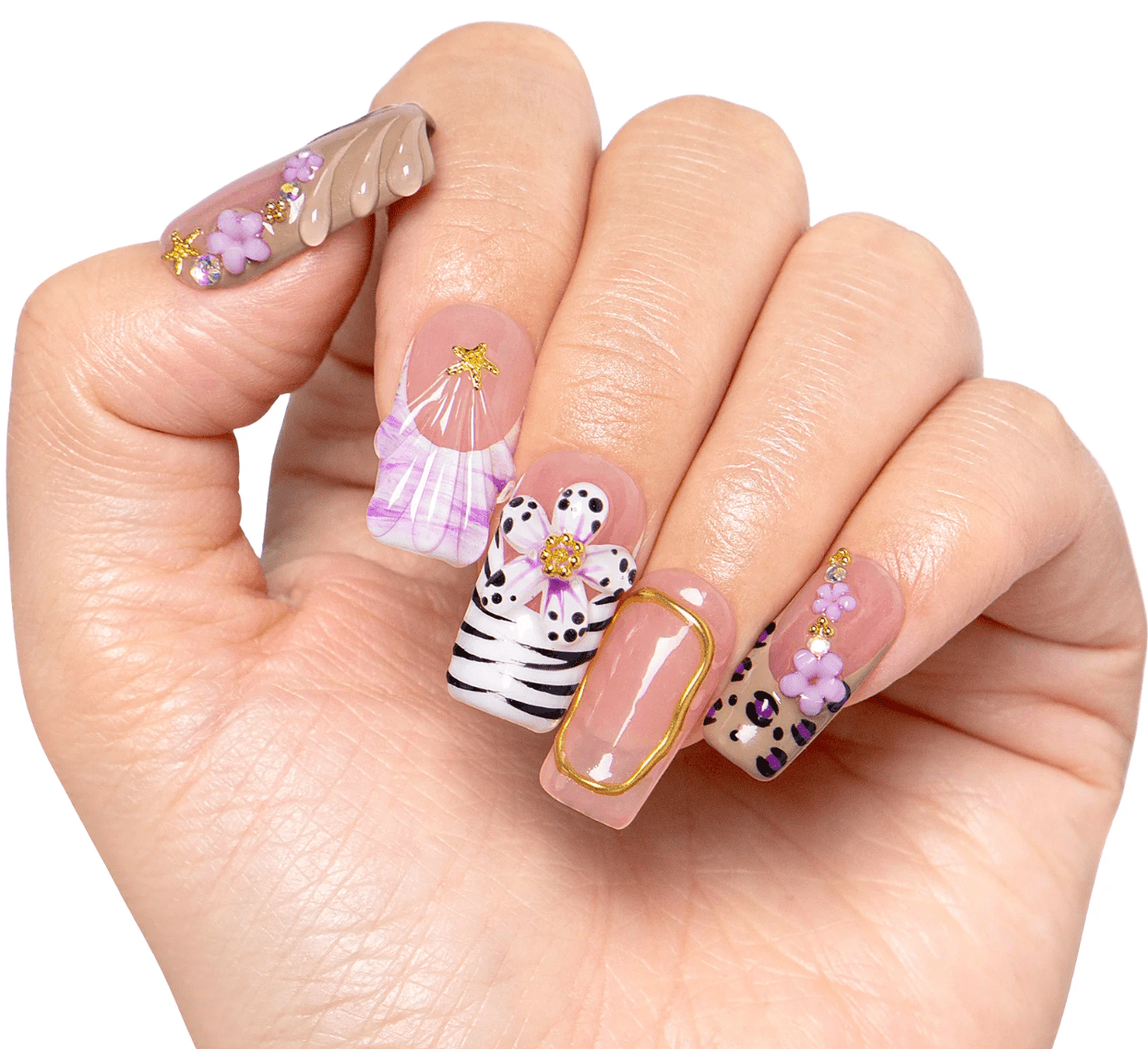 Laflare Handmade Nails – Square - Beauty Exchange Beauty Supply