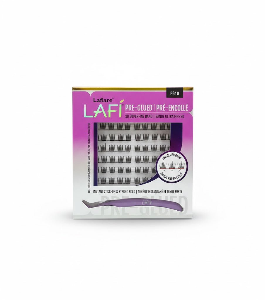 Laflare Lafi Pre Glued 3D Superfine Band Lashes - Beauty Exchange Beauty Supply