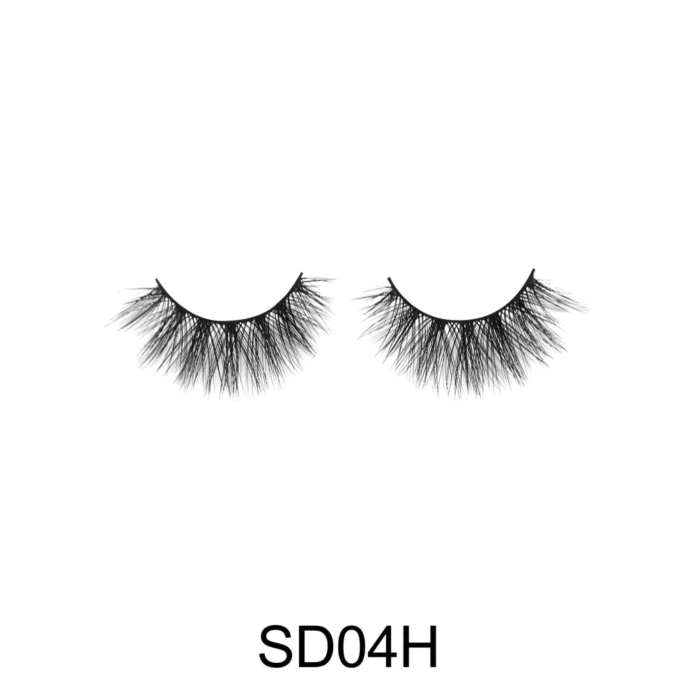 Laflare USA 3D Faux Mink Lashes – Styles 4A, 4B, 4D, 4F, 4G, 4H, 4K | 100% Premium Silk, Lightweight, Soft Volume & Reusable - Beauty Exchange Beauty Supply