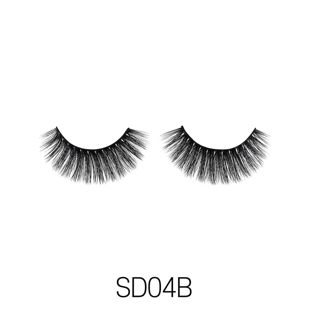 Laflare USA 3D Faux Mink Lashes – Styles 4A, 4B, 4D, 4F, 4G, 4H, 4K | 100% Premium Silk, Lightweight, Soft Volume & Reusable - Beauty Exchange Beauty Supply