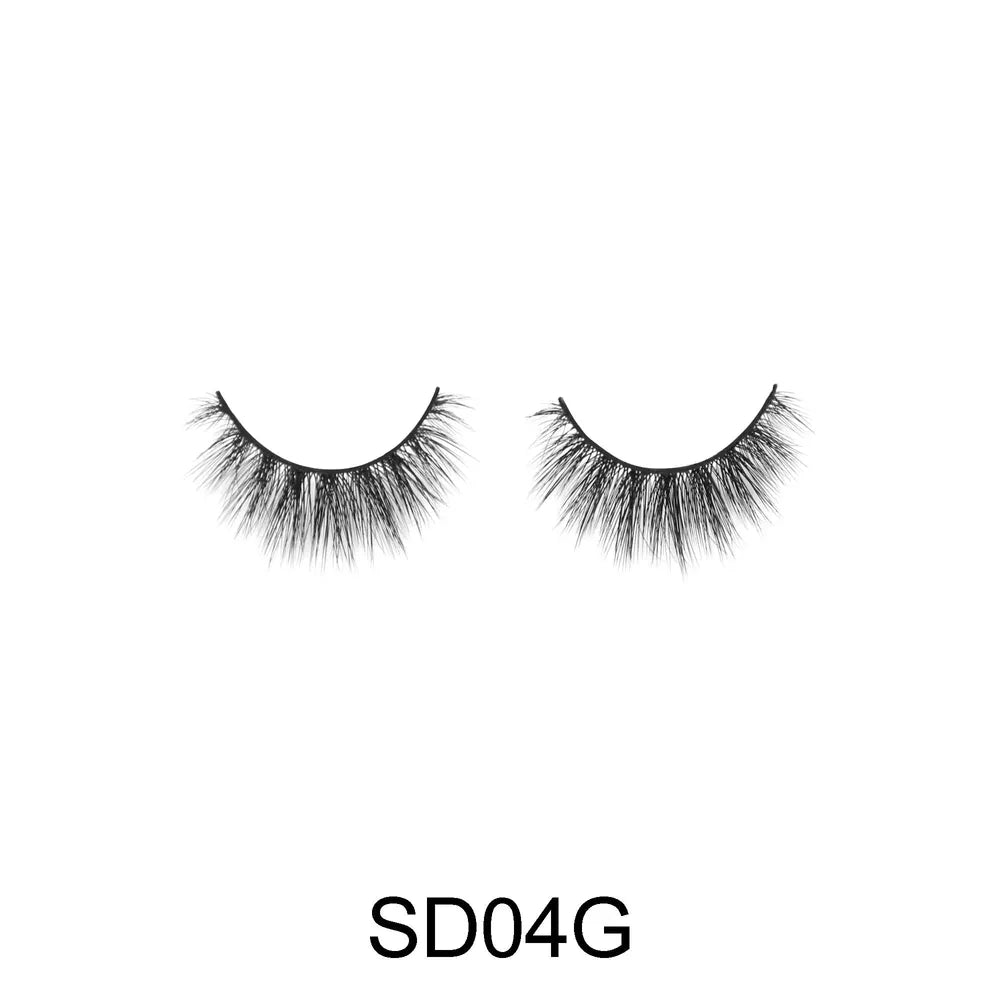 Laflare USA 3D Faux Mink Lashes – Styles 4A, 4B, 4D, 4F, 4G, 4H, 4K | 100% Premium Silk, Lightweight, Soft Volume & Reusable - Beauty Exchange Beauty Supply