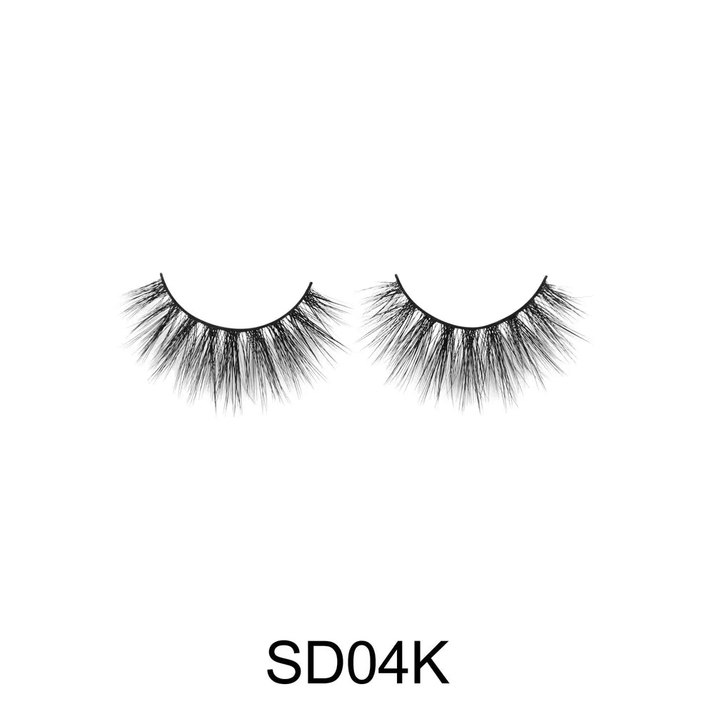 Laflare USA 3D Faux Mink Lashes – Styles 4A, 4B, 4D, 4F, 4G, 4H, 4K | 100% Premium Silk, Lightweight, Soft Volume & Reusable - Beauty Exchange Beauty Supply