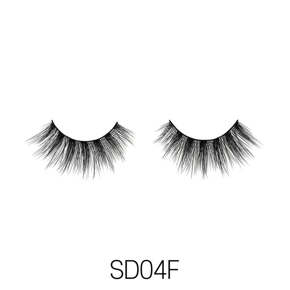 Laflare USA 3D Faux Mink Lashes – Styles 4A, 4B, 4D, 4F, 4G, 4H, 4K | 100% Premium Silk, Lightweight, Soft Volume & Reusable - Beauty Exchange Beauty Supply