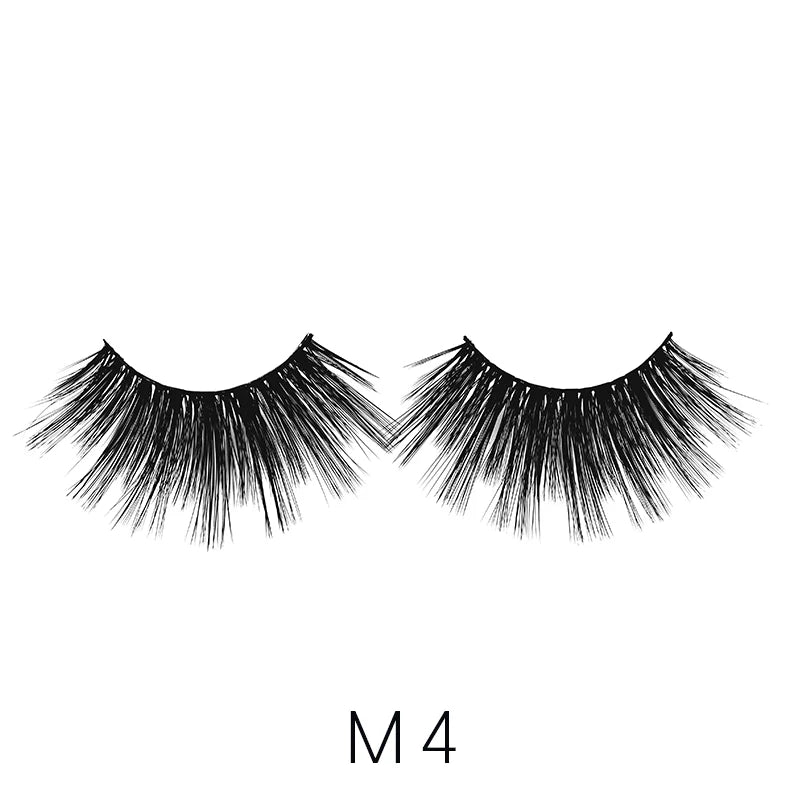 Laflare USA 3D Max Volume Lashes – Styles M2 to M9 | 25mm, 100% Premium Silk Faux Mink, Bold & Reusable - Beauty Exchange Beauty Supply