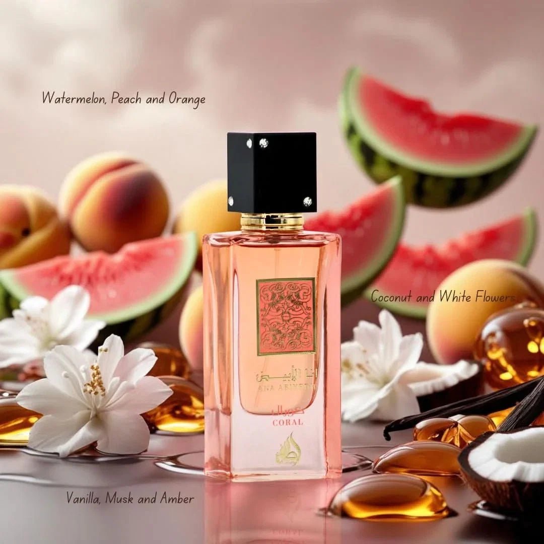 Lattafa Ana Abiyedh Coral Eau De Parfum Spray – 3.4oz - Beauty Exchange Beauty Supply