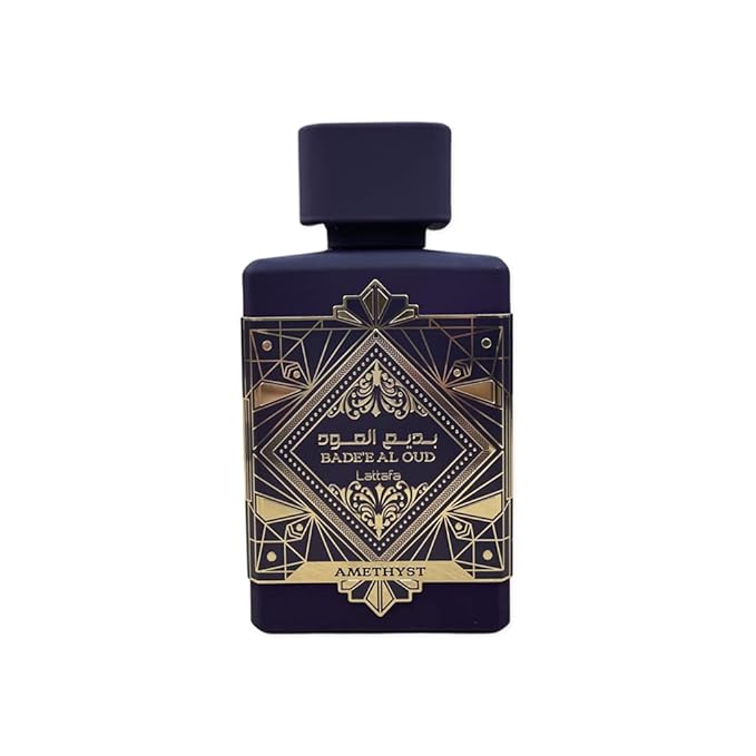 Lattafa Bade’e Al Oud Amethyst – Floral, Fruity, Amber & Oud – Unisex Eau de Parfum – 100ML (3.4 OZ) - Beauty Exchange Beauty Supply
