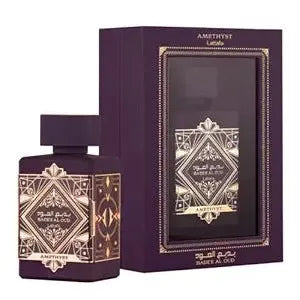 Lattafa Bade’e Al Oud Amethyst – Floral, Fruity, Amber & Oud – Unisex Eau de Parfum – 100ML (3.4 OZ) - Beauty Exchange Beauty Supply