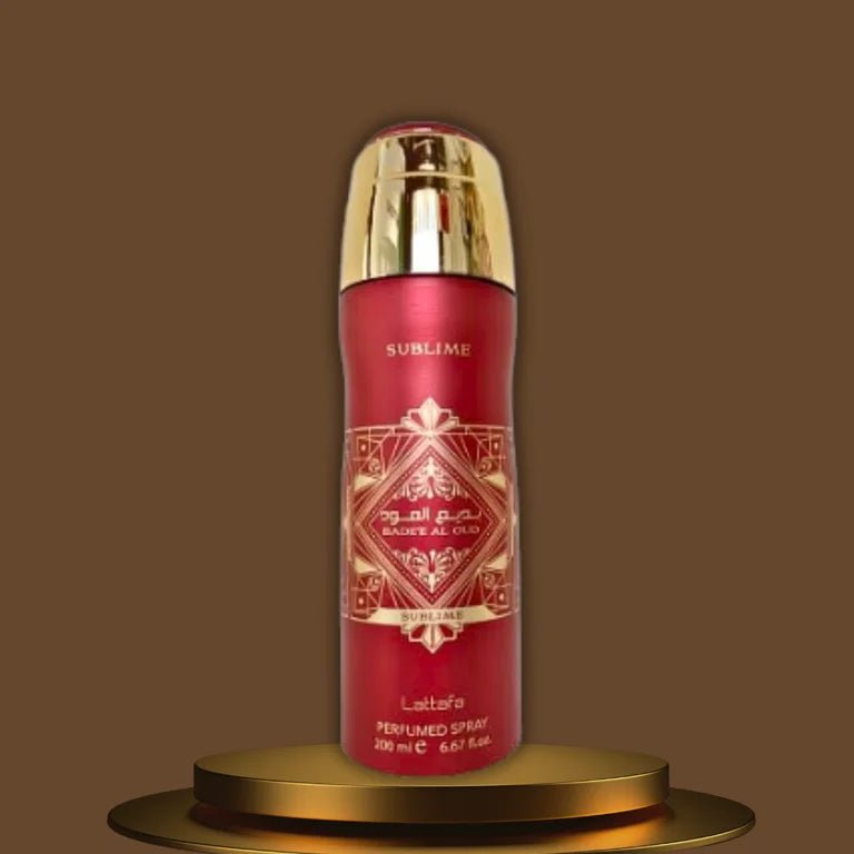 Lattafa Bade’e Al Oud Sublime Deo Spray – 6.67 oz - Beauty Exchange Beauty Supply
