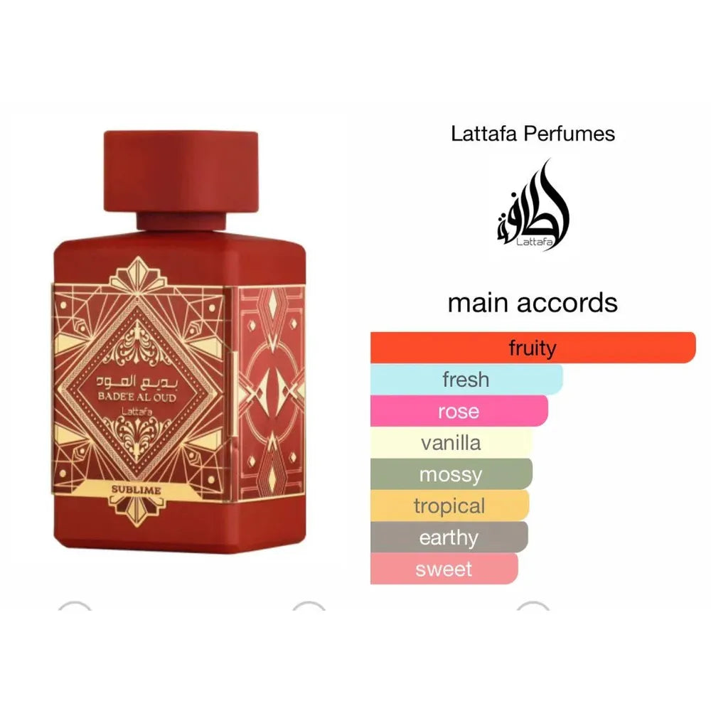 Lattafa Badee Al Oud – Sublime & Honor & Glory - Beauty Exchange Beauty Supply
