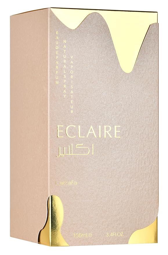 Lattafa Eclaire Eau de Parfum – 3.4 oz - Beauty Exchange Beauty Supply