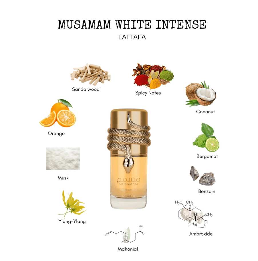 Lattafa Musamam White Intense Spray - 3.4 oz - Beauty Exchange Beauty Supply