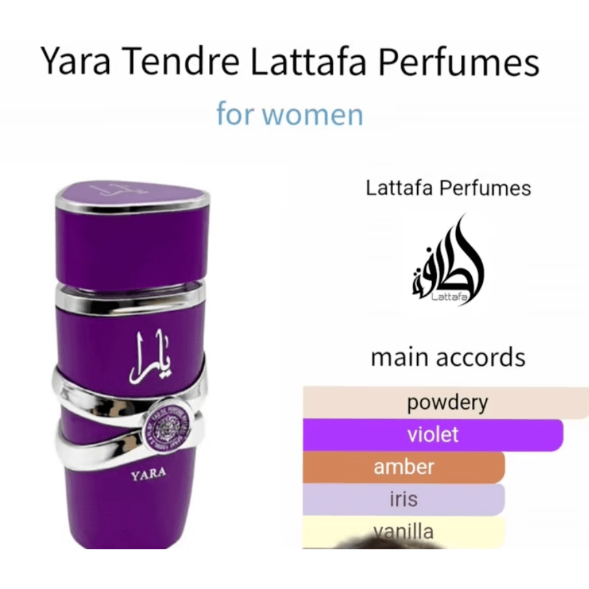 Lattafa Yara Eau de Parfum 3.4oz - Beauty Exchange Beauty Supply