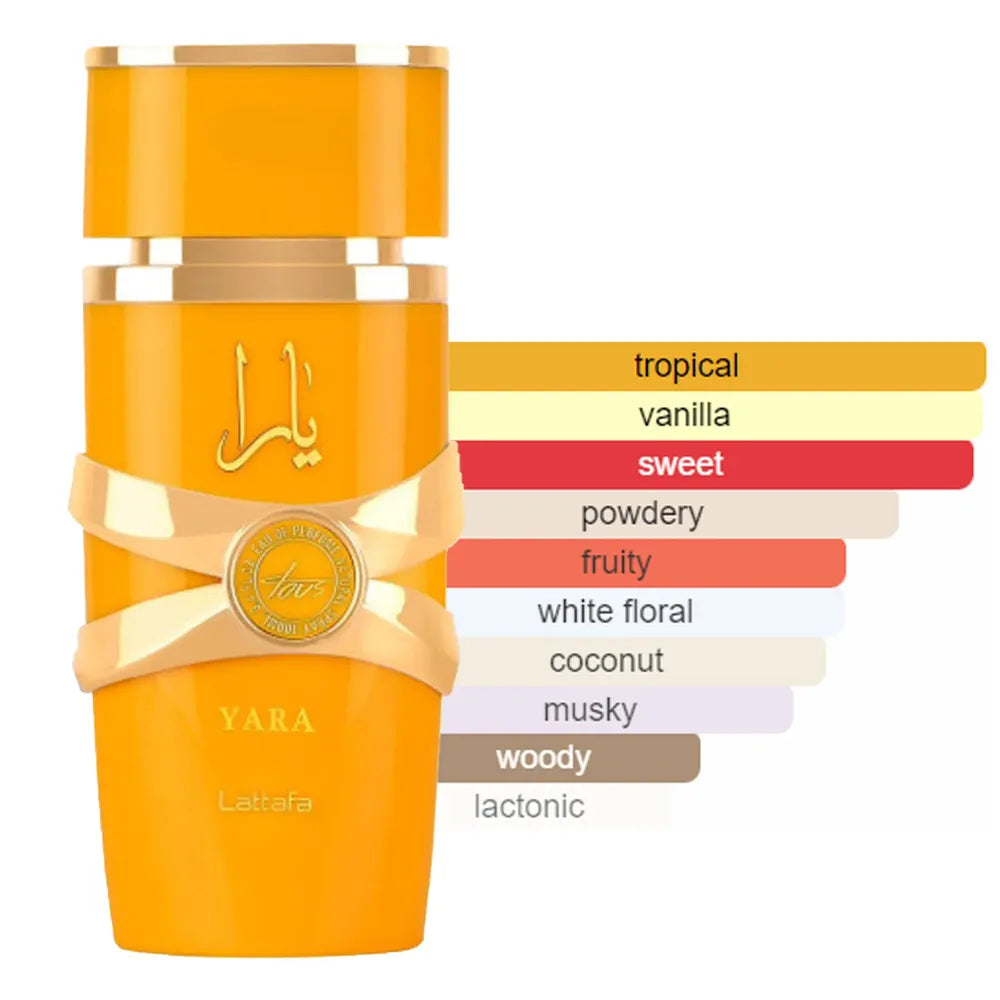 Lattafa Yara Eau de Parfum 3.4oz - Beauty Exchange Beauty Supply