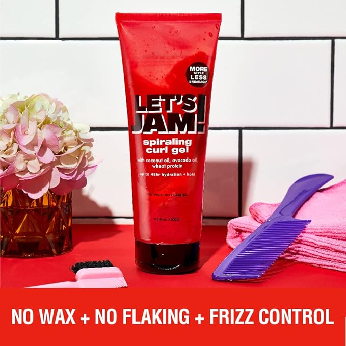 Let’s Jam! Spiraling Curl Gel – 6.8 oz - Beauty Exchange Beauty Supply