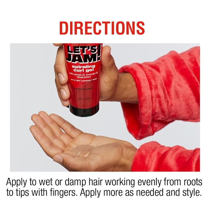 Let’s Jam! Spiraling Curl Gel – 6.8 oz - Beauty Exchange Beauty Supply