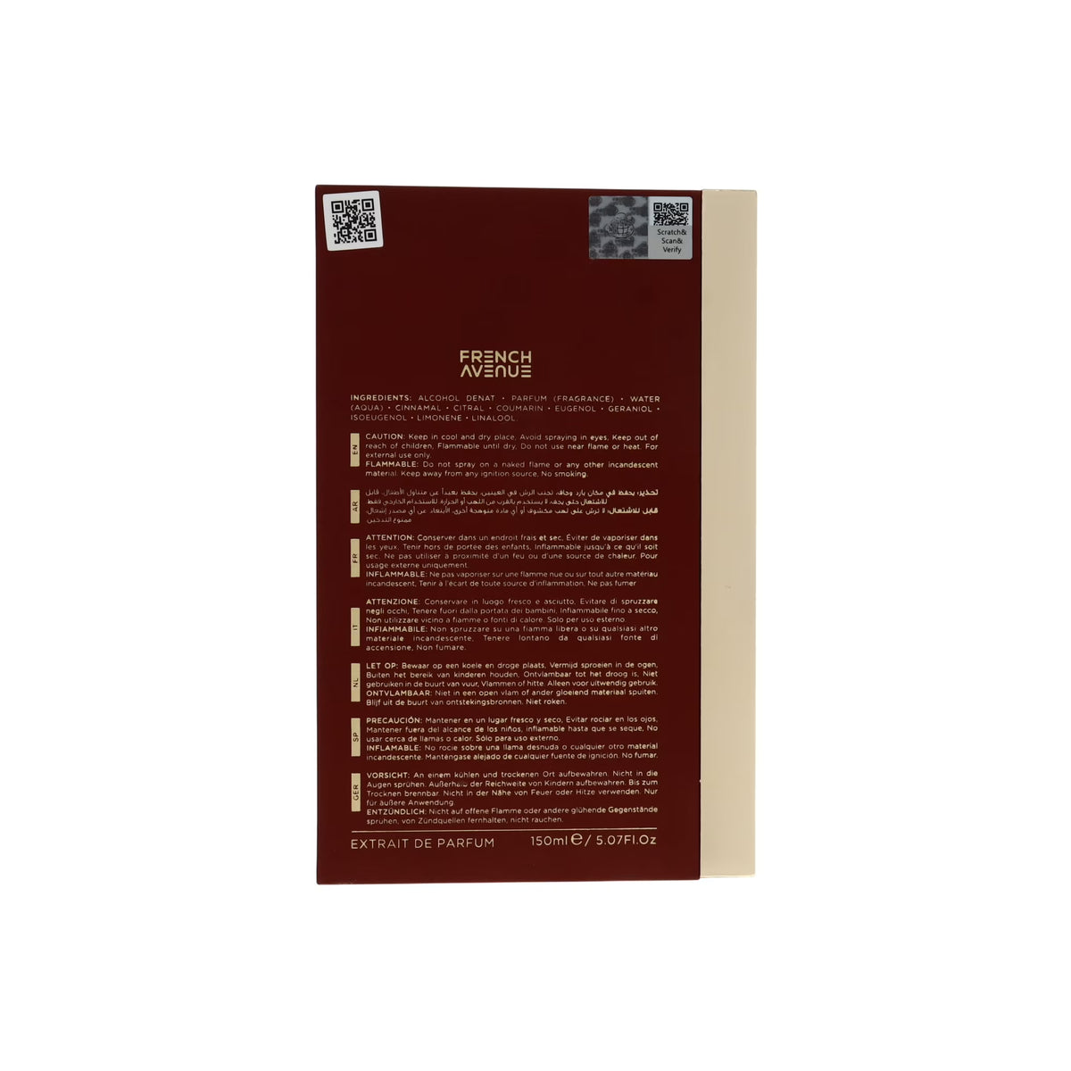 Fragrance World Liquid Brun Limited Edition Extrait de Parfum – 5.0 oz / 150 ml