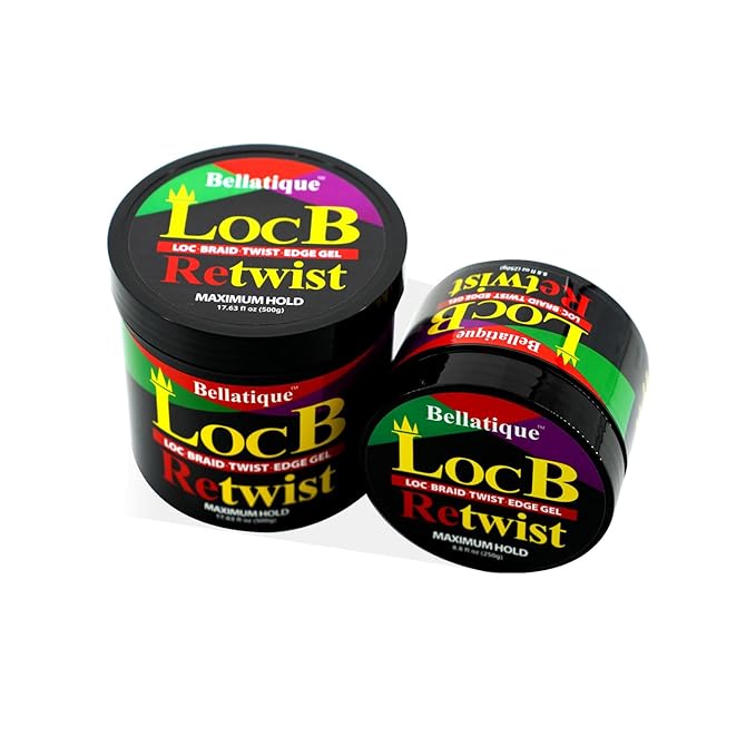 Loc B Retwist & Edge Gel – 48HR Hold for Locs - Beauty Exchange Beauty Supply