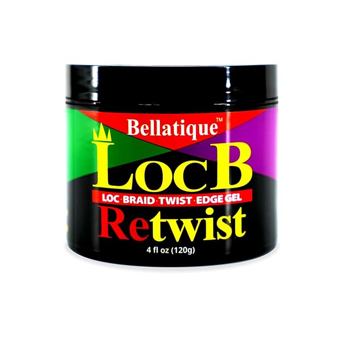 Loc B Retwist & Edge Gel – 48HR Hold for Locs - Beauty Exchange Beauty Supply