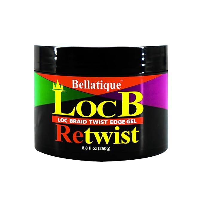Loc B Retwist & Edge Gel – 48HR Hold for Locs - Beauty Exchange Beauty Supply