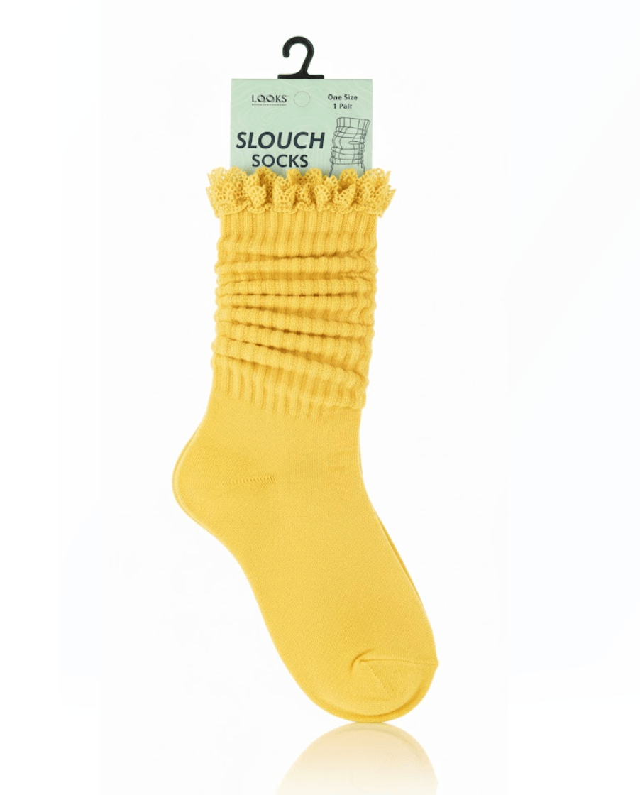 Looks Adult Lace Slouch Socks - Beauty Exchange Beauty Supply