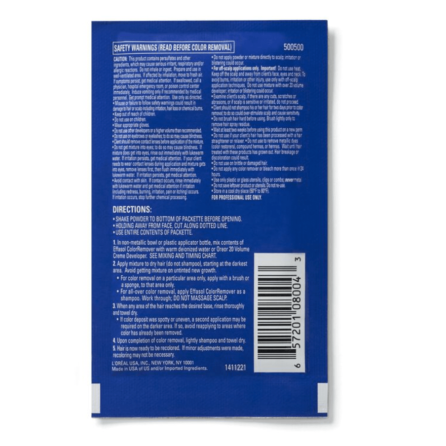 L’Oréal Effasol Color Remover – 22 g - Beauty Exchange Beauty Supply