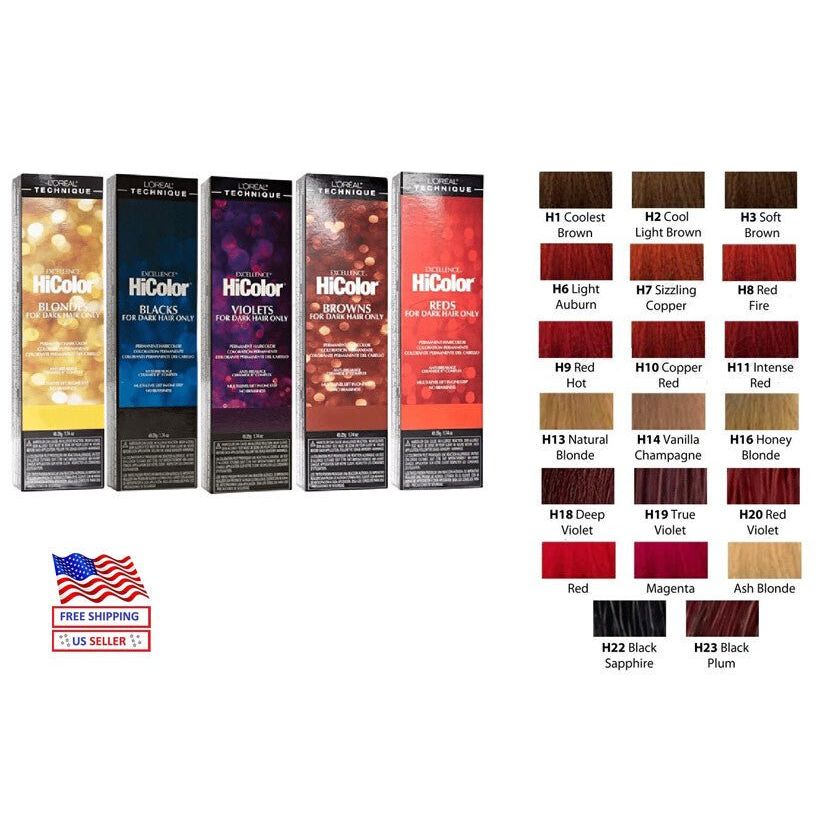 L’Oréal Excellence HiColor Highlights Permanent Hair Dye - Beauty Exchange Beauty Supply