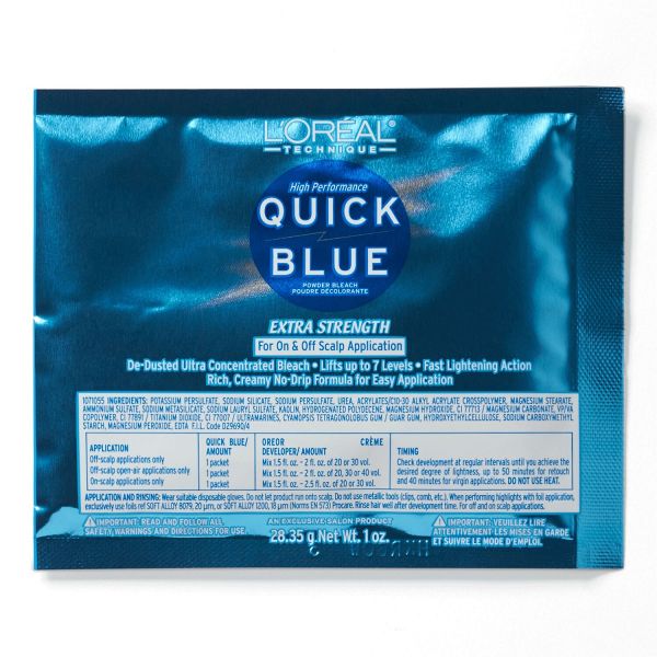 L'Oréal Quick Blue Powder Lightener – 1oz & 1lb - Beauty Exchange Beauty Supply