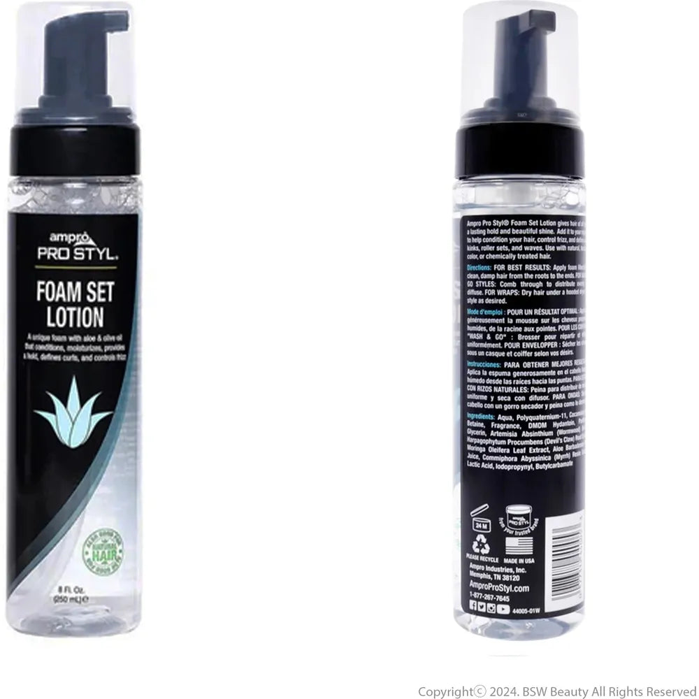 Ampro Pro Styl Foam Set Lotion – 8oz