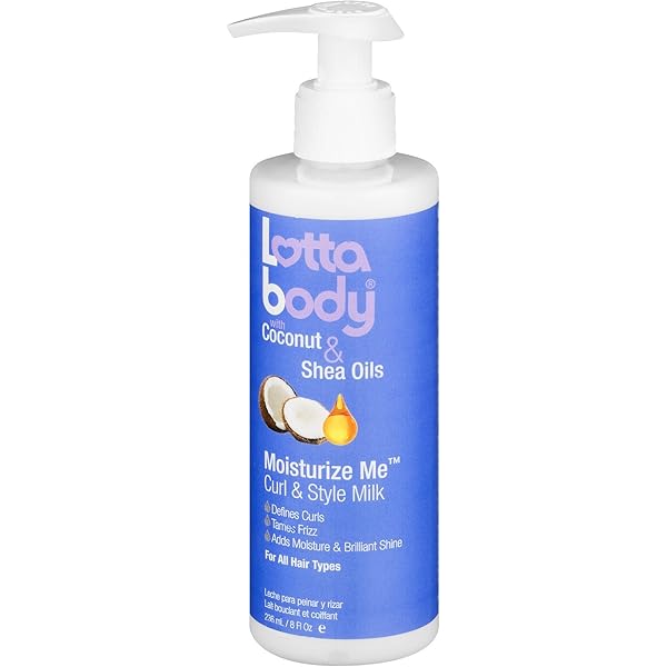 Lottabody Moisturize Me Curl & Style Milk – 8oz - Beauty Exchange Beauty Supply